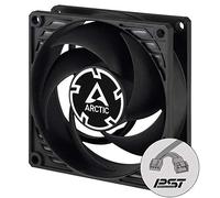 ARCTIC P8 PWM PST CO - 80 mm PC Case Fan with PWM PST for Continuous Operation, 200-3000 RPM, Noise Level: 0.3 Sone, Airflow: 23.4 CFM