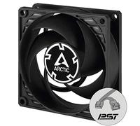 ARCTIC P8 PWM PST - PC Fan, 80mm Case Fan with PWM Sharing Technology (PST), Pressure-optimised, Quiet Motor, Computer, Fan Speed: 200-3000 RPM - Black