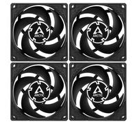 Arctic P8 Silent 80mm PC Case Fan 1600 RPM 15.6 CFM 0.08 Sone 12V 3-Pin Pack