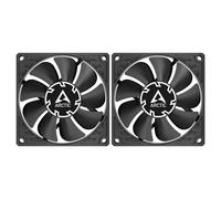 Arctic P8 Slim PWM PST 80mm Low Profile Case Fan 300-3000 RPM 4-Pin Pack