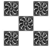 Arctic P8 Slim PWM PST 80mm Low Profile Case Fan 300-3000 RPM 4-Pin Pack