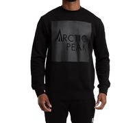 Arctic peak Triple Black Core Sweatshirt 100% organic cotton (Extra Large)
