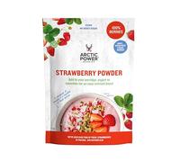 Arctic Power Berries 100% Strawberry Powder 70g - Natural Freeze Dried Berries - Great Nutrient Boost for Breakfast, Yogurt, Smoothies - Vegan, No Added Sugar
