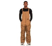 Arctic Quest Men's Ski Bib, Chestnut, XXL