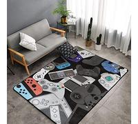 Arctic Residents Gamepad Area Rug Gamer Controller Rug 36X24 in Coral Velvet Memory Foam Non-Slip Rugs Pads Play Carpet 2'x3'(60cm x 90cm) Color21