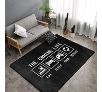 Arctic Residents The Gaming Life Area Rugs,Bedroom Living Room Kitchen Mat, Non-Slip Floor Mat Doormats Nursery Rugs, Children Play Throw Rugs Carpet Yoga Mat，36X24 inch