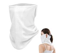Arctic Silk Mask, Cooling Scarf, 28 X 29 Cm, Lightweight Texture Quick Dry, Summer Performance Sports Equipment, Thermal Regulation Daily Wear, Suitable For Ski On The Pl