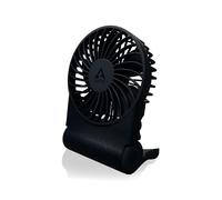 ARCTIC Summair 2Go (Dark Blue) - Rechargeable Powerful Handheld Fan with Stand, Infinitely Variable Speed, 4-77h Running Time, USB-C Connection (incl. USB-A Cable) - Dark Blue