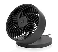 ARCTIC Summair - Foldable USB desk fan, USB-A connection, 120 mm connection cable, stepless adjustable 600-2800 rpm - Black