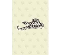 Arctic Western Hognose Snake Notebook 6" x 9" - 120 College-Ruled Pages / 60 Sheets - The Perfect Gift For Any Snake Owner / Reptile Lover