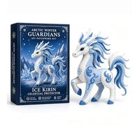 Arctic Winter Guardians DIY Patchwork Kit,Arctic Winter Series Felt Sewing Kit, Fantasy Craft for Beginners, DIY Craft Kit for Home Decor & Craft Lovers Gift (B2)