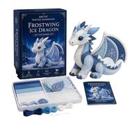 Arctic Winter Guardians DIY Patchwork Kit, Felt Animal Sewing Kit for Beginners, 3D Stuffed Animals Mythical Creature, Pre-Cut Handmade Craft Kit for Home Decor & Creative Gift (#I)