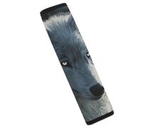 Arctic Wolf Car Seat Belt Cover Safety Belt Pads Seat Straps Shoulder Cushions Cute Accessories 1PCS