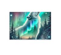 Arctic Wolf Howling,Adult Jigsaw Puzzle 1000 Pieces,High-difficulty puzzles,The perfect educational gift for boys and girls,50x70cm