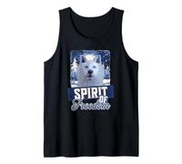 Arctic Wolf Spirit of Freedom Tank Top