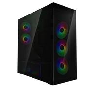 ARCTIC Xtender Mirror Black E-ATX Case - 5x ARGB Fans, Mirror Glass, Mesh Airflo