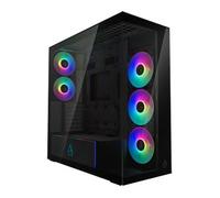 Arctic Xtender Mirror Black Tempered Glass w/o Vertical Mount Mid-Towe