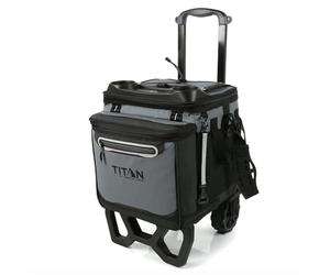 Arctic Zone Titan 22.5 Litre (23.7 US Quart) 60 Can Cooler with All Terrain Cart