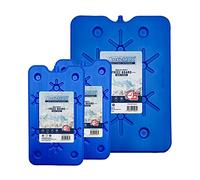 ArcticMax Set of 800ml x1 and 400ml x2 Slim Freeze Boards BPA-Free Long-Lasting 12+ Hours Chill Time Ice Blocks, Portable Lightweight Insulated Reusable Fresh Food Drink Water Cooler - Summer Outdoor