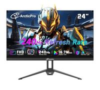 ArcticPro 24" Gaming Monitor, 240Hz, FHD 1080p, 1ms Response Time, Adaptive Sync, PC Computer Monitor, Frameless, Ultra Slim, 99% sRGB, Filter