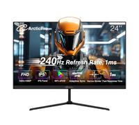 ArcticPro 24" Gaming Monitor, 240Hz, FHD 1080p, IPS Panel, 0.5ms Response Time, Adaptive Sync, PC Computer Monitor, Frameless, Ultra Slim, 100% sRGB