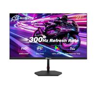 ArcticPro Gaming Monitor 27 inch 300Hz 240Hz, FHD 1080p, 1ms, PC Monitor Gaming, IPS, Adaptive Sync, PC Computer Monitor, sRGB 125%, Ultra Slim, DP x2, HDMI x2