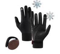 ARCTICZ - Premium Thermo Gloves, Arcticz Waterproof Windproof Thermal Gloves, New Winter Gloves with Touch Screen Fingers (1Pcs-Black, M)