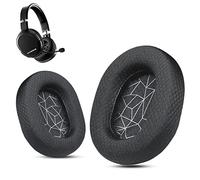 Arctis 7 Ear Cushion, Breathable Fabric Replacement Earpads Ear Cushions fit SteelSeries Arctis 1, Pro, 3, 5, 7, 7+, 7p, 7X, 9, Prime All Models Wireless Headset, Silver, by Krone Kalpasmos