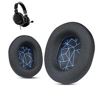 Arctis 7 Ear Cushion, Breathable Fabric Replacement Earpads Ear Cushions fit SteelSeries Arctis 1, Pro, 3, 5, 7, 7+, 7p, 7X, 9, Prime All Models Wireless Headset, Blue, by Krone Kalpasmos