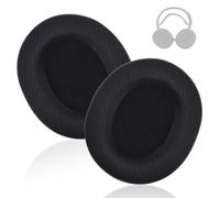 Arctis 9/7/5/3 Earpads Replacement Fabric Soft Ear Pads Cushions Compatible with SteelSeries Arctis 1/3/5/Arctis 7/7+/7P/7P+/7X/7X+/9/9X/Pro/Prime Gaming Headset Headphones (Black)