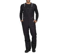 Arctix Men's Avalanche Athletic Fit Insulated Bib Overalls, Black, Large/32 Inches Inseam