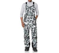 ARCTIX Men's Tundra Ballistic Bib Overalls With Added Visibility, A6 Camo Black, 2X-Large (44-46W * 32L)