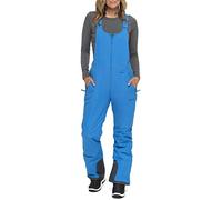 ARCTIX Women's Essential Insulated Bib Overalls, Marina Blue, 1X (16W-18W) Short