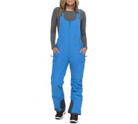ARCTIX Women's Essential Insulated Bib Overalls, Marina Blue, Medium (8-10) Short