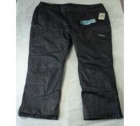 Arctix Womens Plus Size 4X Ski Trousers Black Insulated Cargo Snow Pants L31"