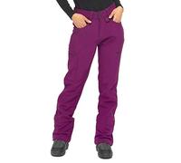 ARCTIX Women's Sarah Fleece-Lined Softshell Pants, Plum, Small (4-6) Regular