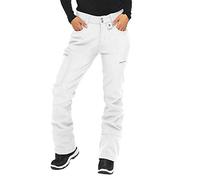 ARCTIX Women's Sarah Fleece-Lined Softshell Pants, White, Medium (8-10) Short