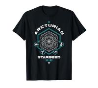 Arcturian Starseed Light Code Sacred Geometry 11:11 T-Shirt