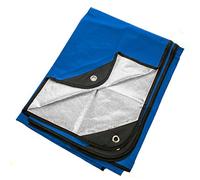 Arcturus All Weather Outdoor Survival Blanket All Purpose,Thermal,Reflective,Emergency Blue