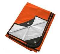 Arcturus All Weather Outdoor Survival Blanket All Purpose,Thermal,Reflective Orange