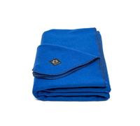 Arcturus Military Wool Blanket - 4.5 lbs, Warm, Heavy, Washable, Large 64" x 88" - Great for Camping, Outdoors, Survival & Emergency Kits (Royal Blue)