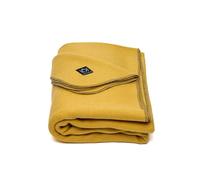 Arcturus Military Wool Blanket - 4.5 lbs, Warm, Thick, Washable, Large 64" x 88" - Great for Camping, Outdoors, Sporting Events, and Survival Kits (Gold)