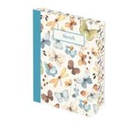 Arcturus Publishing Limited Butterflies Sketch Book Paperback Arcturus Publishing Limited Multicolor