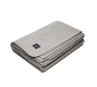 Arcturus Tahoe Wool Bed Blanket | Soft, Breathable Wool Blanket for Year-Round Comfort - King Size (90"x 108") | Thick, Washable & Warm (Stone Gray)