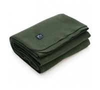 Arcturus Tahoe Wool Bed Blanket | Soft, Breathable Wool Blanket for Year-Round Comfort - Queen Size (90"x 96") | Thick, Washable & Warm (Olive Green)
