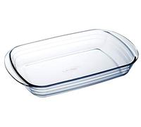 Arcuisine 33 x 20 cm Rectangular Borosilicate Glass Roaster