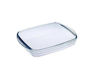 Arcuisine 35 x 22 cm Rectangular Borosilicate Glass Roaster