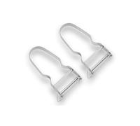 ARCUS 2X Stainless Steel Potato Peeler - Vegetable Peeler Fruit Peeler - Kitchen Tools Equipment Cutlery - Easy Sharp Peel - Perfect for Kitchen Use