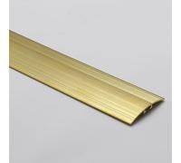 ARCVOX Non-slip Brass Threshold Strip Bar, Scratch-Resistant Transition Strips, Flat Divider Strip Decoration, Heavy Duty Brass Ramp Reducer (Size : 3 cm wide)