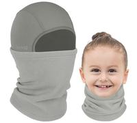Arcweg Kids Balaclava Ski Mask - Thermal Fleece Neck Warmer, Winter Windproof Face Hood for Boys Girls - Fits Under Helmets for Skiing, Running, Cycling